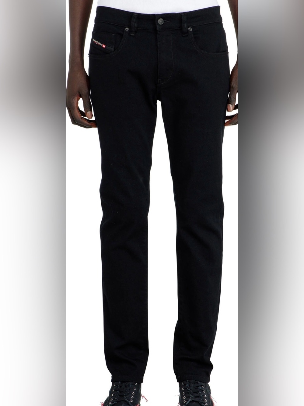 Diesel Men’s D-Strukt Tapered Slim Jeans | Black | Size 33 | NWOT